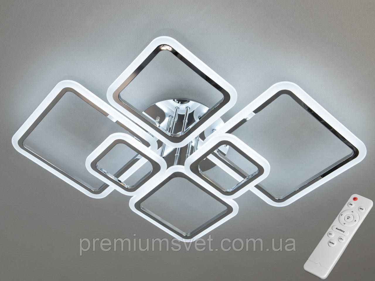 Люстра стельова світлодіодна  A8160/6 HR, фото 1