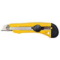 Ніж з блоком фіксатором 18 мм (713-210)