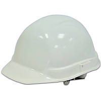 Каска будівельника Україна біла (716-501)