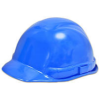 Каска будівельника Україна синя (716-502)