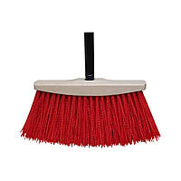 Мітла нейлонова "MIDI" з держаком, дерев'яна яною основою 240 мм (770-566)
