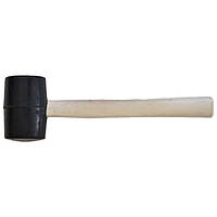 Киянка гумова дерев'яна ручка 850г 65мм (739-002)
