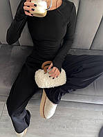 Трендовий костюм ПАЛАЦЦО з преміальної щільної тканини з ефектом кашеміру