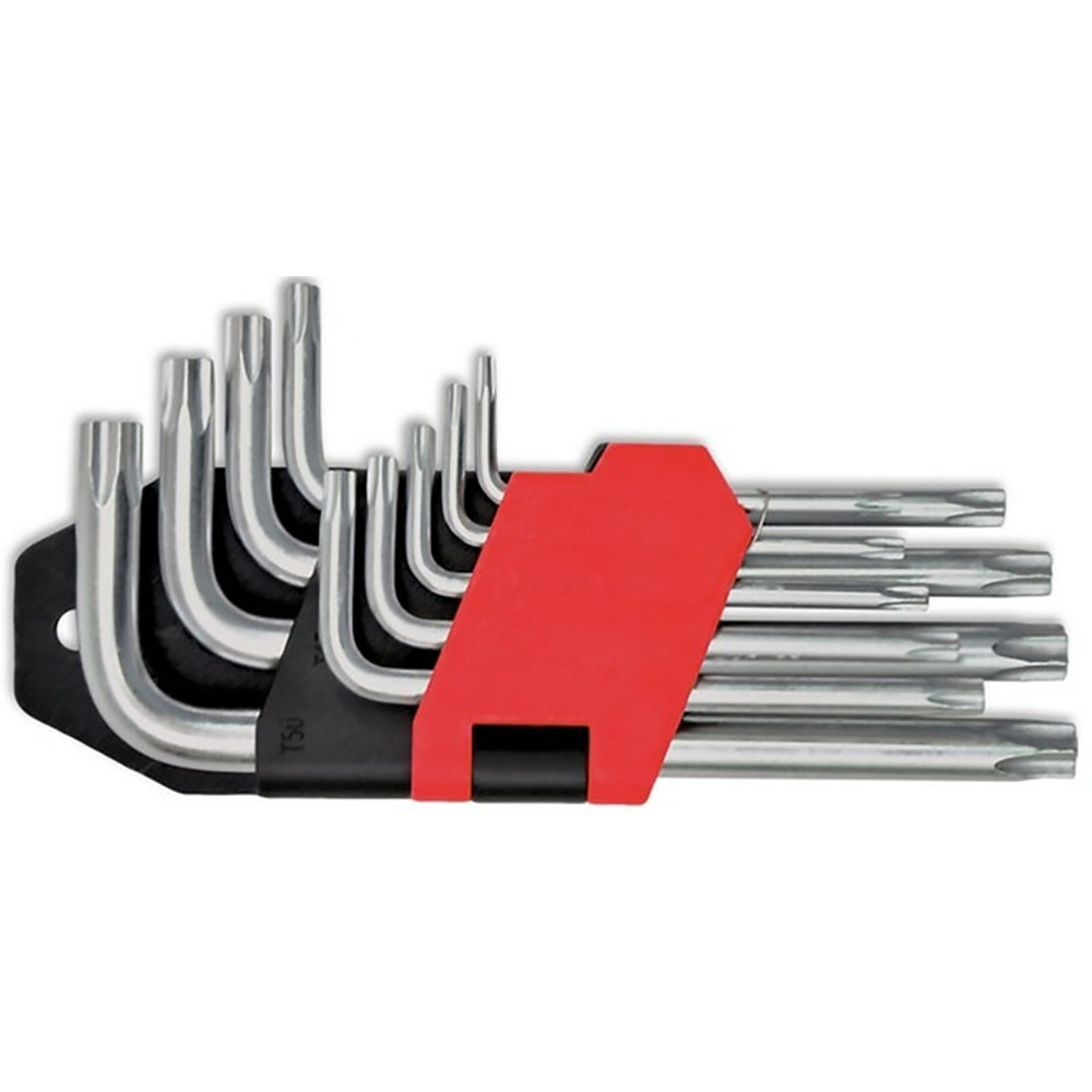 Набір ключів TORX Cr-V 9 шт. (Т10-Т50) (749-140)