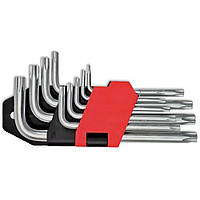 Набір ключів TORX Cr-V 9 шт. (Т10-Т50) (749-140)