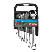 Набір ключів рожково-накидних Cr-V 8 шт (748-931)