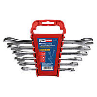 Набір ключів ріжкових двосторонніх Cr-V 6 шт (748-900)