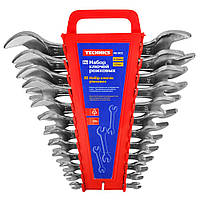 Набір ключів ріжкових двосторонніх Cr-V 12 шт (748-902)