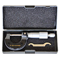 Мікрометр S-Line 0-25 мм, 0, 01-0, 25 мм (715-680)