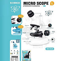 Дитячий мікроскоп 2503 A інструменти, зразки, баночки, підсвітка