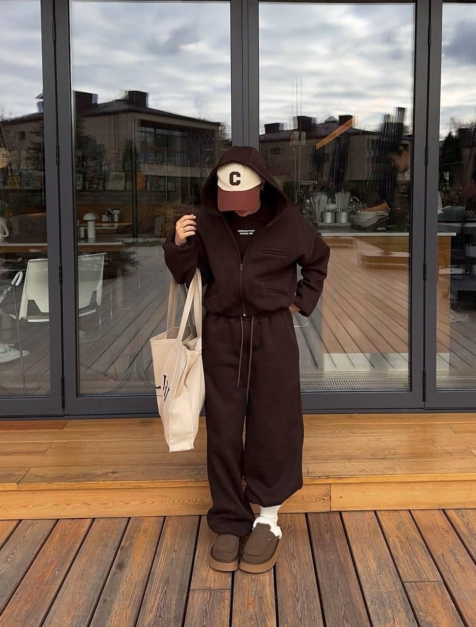 Костюм на флісі Норма + Батал "Трьохнитка". Розміри: 42-46, 48-52, фото 1