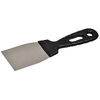 Шпательная лопатка з пластмасовою ручкою Україна 80мм (705-044)