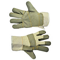 Рукавички робочі, шкіра (716-176)