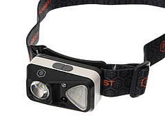 Ліхтар налобний акумуляторний із датчиком руху біле/червоне світло Forrest Voyager HL03S