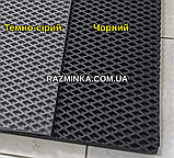 Темно-сірий ева лист 150*100*1 см (ромб) eva листи, фото 3