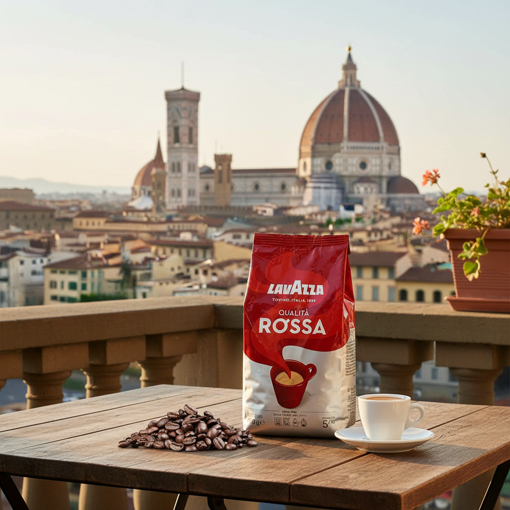 Кава зернова Lavazza Qualita Rossa 1кг | Ящ — 6 шт., фото 1
