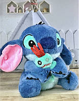 Мягкая игрушка Стич с куклой / Stitch плюшевая игрушка из мультфильма "Лило и Стич" 22 см