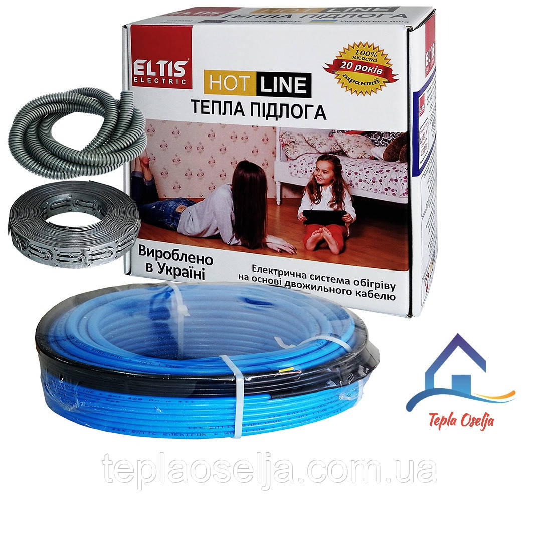 Комплект теплої підлоги HOT LINE ДТ- 120 Вт 0,8 кв.м Eltis Electric, фото 1