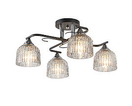 Люстра декоративна V 6405-4 BK+CR