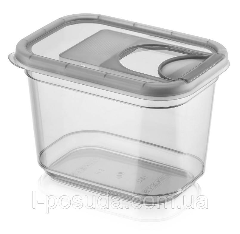 Контейнер Violet House 0371 Transparente Black 1.3 л (6907667), фото 1