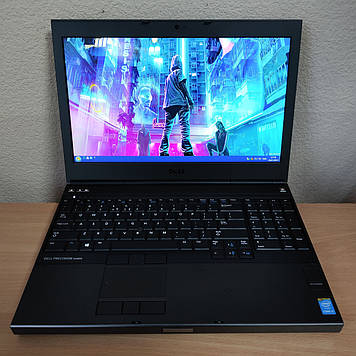 Ігровий ноутбук Dell Precision M4800 15.6" FHD IPS i7-4710MQ 4ядра/16GB DDR3/512GB SSD/ AMD FirePro M5100