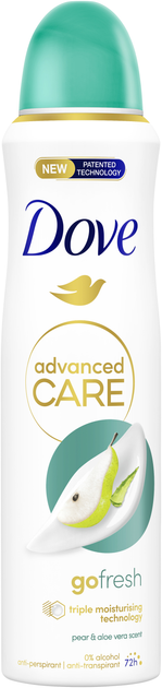 Антиперспірант-аерозоль Dove Груша та алоє вера 150 мл, Dove, Арт.39822