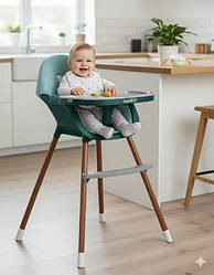 Стільчик для годування Hanert Liebe Light Green 2в1 5005