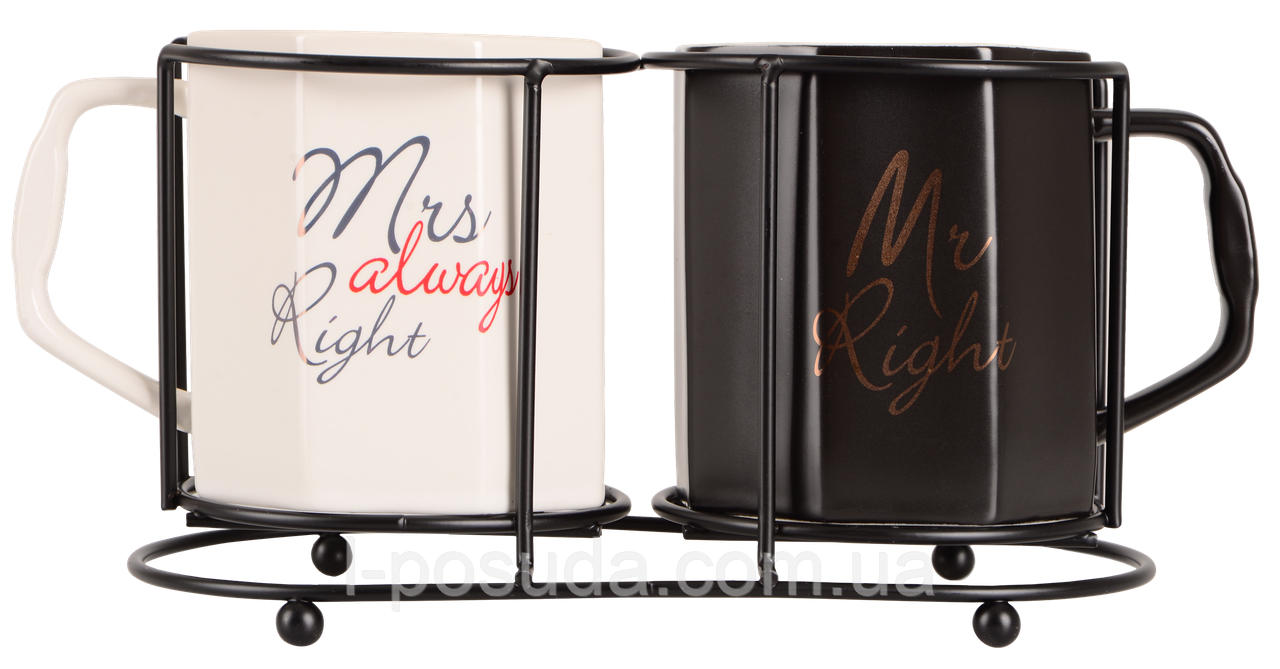 Набір чашок LED Right Couple, 2x400 мл (7133159), фото 1