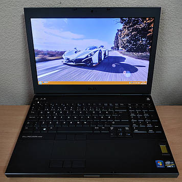 Ігровий ноутбук Dell Precision M4800 15.6" FHD i7-4930MX 4ядра/16GB DDR3/256 GB SSD/Nvidia Quadro K2100 2Gb