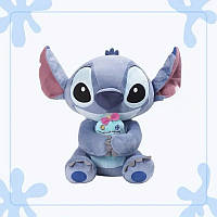 Мягкая игрушка Стич с куклой / Stitch плюшевая игрушка из мультфильма "Лило и Стич" 35 см