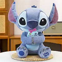 Мягкая игрушка Стич с куклой / Stitch плюшевая игрушка из мультфильма "Лило и Стич" 45 см
