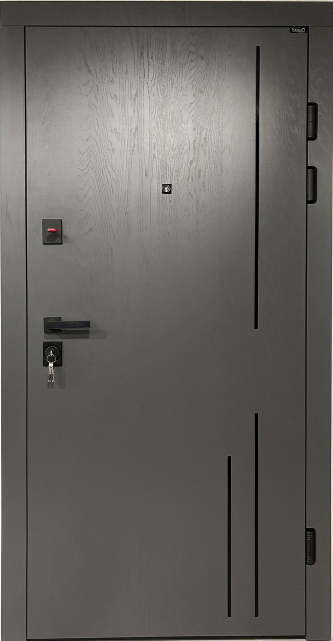 Вхідні двері для квартири "Портала" серія Тріо ― модель Бостон (Три контури), фото 1