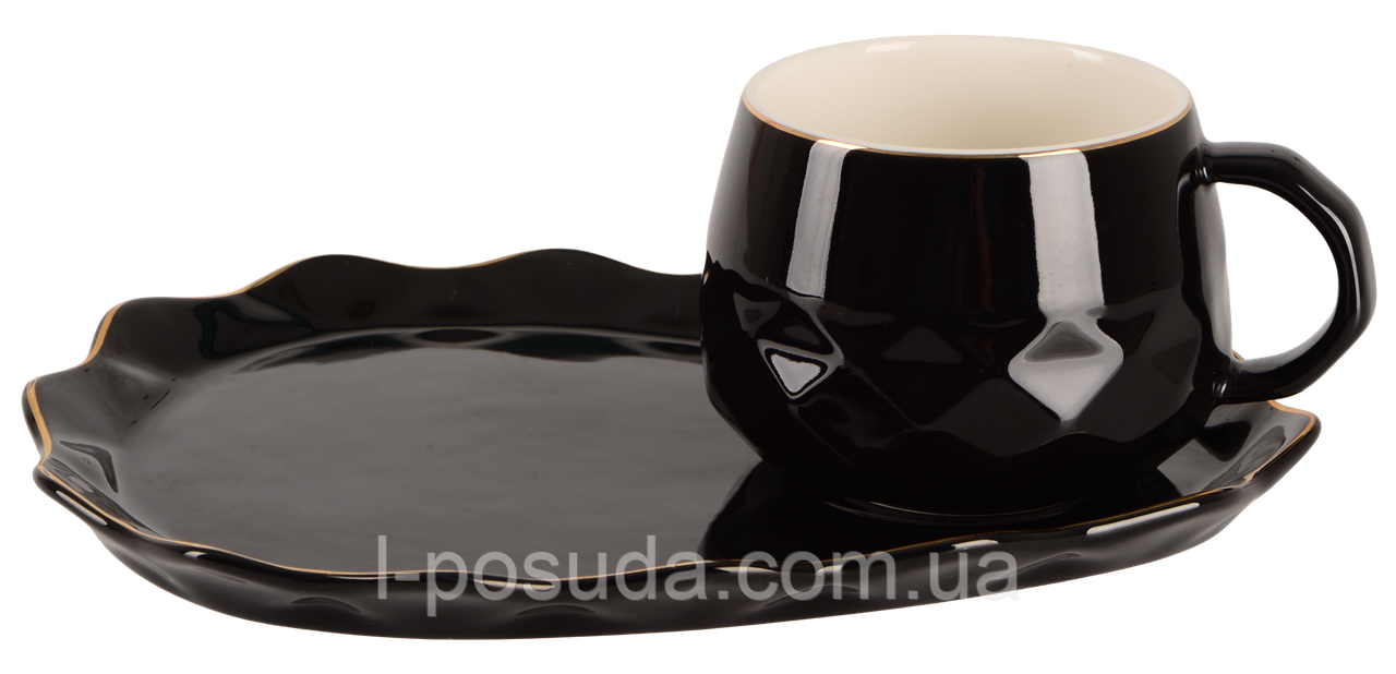 Чашка LED Core Black Gold (6990754), фото 1