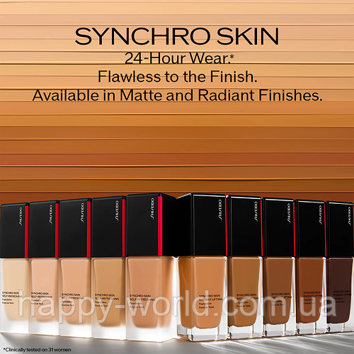 Тональний крем Shiseido Synchro Skin Self-Refreshing Foundation