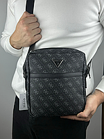 Чоловічий мессенджер через плече Guess Smart Mini у 2-ох кольорах(Чорний, Сірий).
