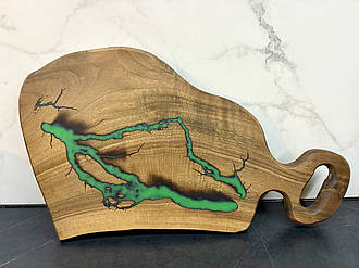 Дерев'яна дошка для нарізки продуктів 44х23 см