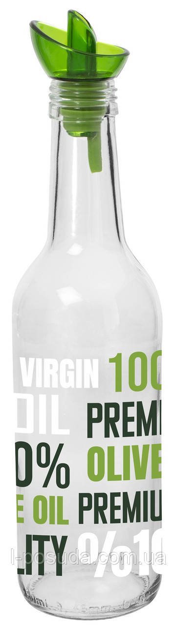 Пляшка для олії Herevin Coloured Oil Bottle-Organic Olive Oil 0.33 л (151134-086) (7025073), фото 1