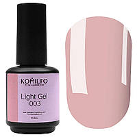 Рідкий гель з пензликом Light Gel 003 Komilfo, 15 мл