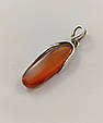 Підвіска срібна з бурштином 1016PEN-v, фото 3