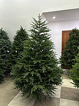 Штучна ялинка лита на металевих крабах зелена Ніка 1.2 - 3 м., фото 2