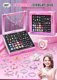 Дитячий набір Скарбниця принцеси Bella Jewel G484944-7108 — скринька для прикрас, намисто, браслети, аксесуари