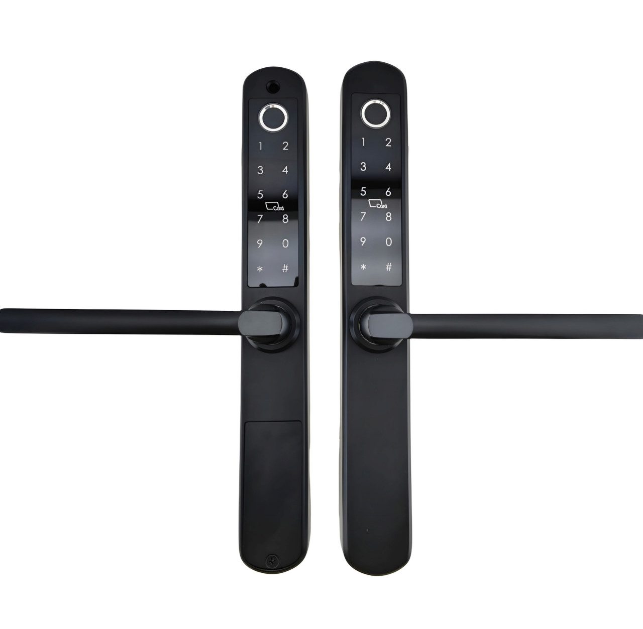 PES Dual чорний дверний розумний замок