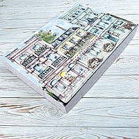 *10 шт* / Коробка / 400х280х40 мм / Адвент календар / Друк-Французький бульвар / 24 віконця