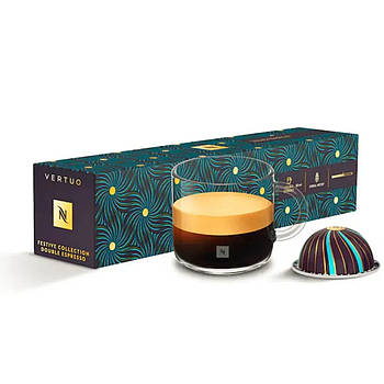 Капсули Nespresso Vertuo Festive Collection Double Espresso (80 мл)