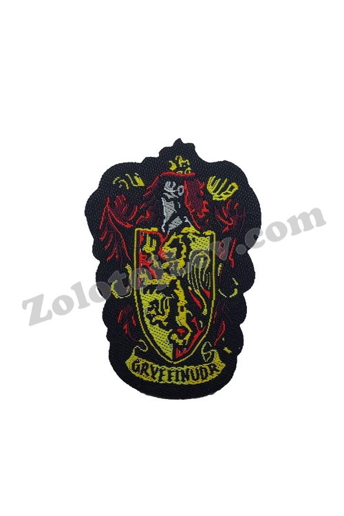 Емблема Грифіндор 3,5х5,5 см, фото 1