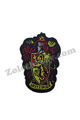 Емблема Грифіндор 3,5х5,5 см