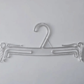 Детячі  плічки  вішачки тремпель "гребінець" прозорий для дитячого одягу польща 10 см