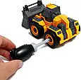 Трансформер робот машина дитяча будтехніка бульдозер D622-H601A, фото 6