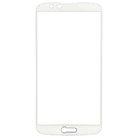 Захисне скло Full Cover для LG K10 2016 (K430 / K410) Біле