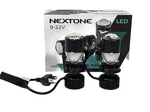 Міні led лінзи h4 Nextone NL-01  8600 lm 35 W 6000k 9-32v комплект